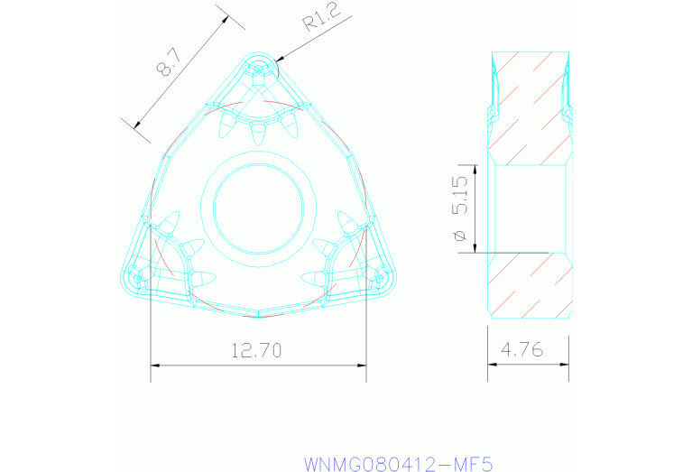 WNMG080412-MF5 TP1500
