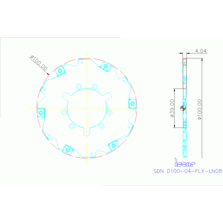 SDN D100-04-FLX-LN08