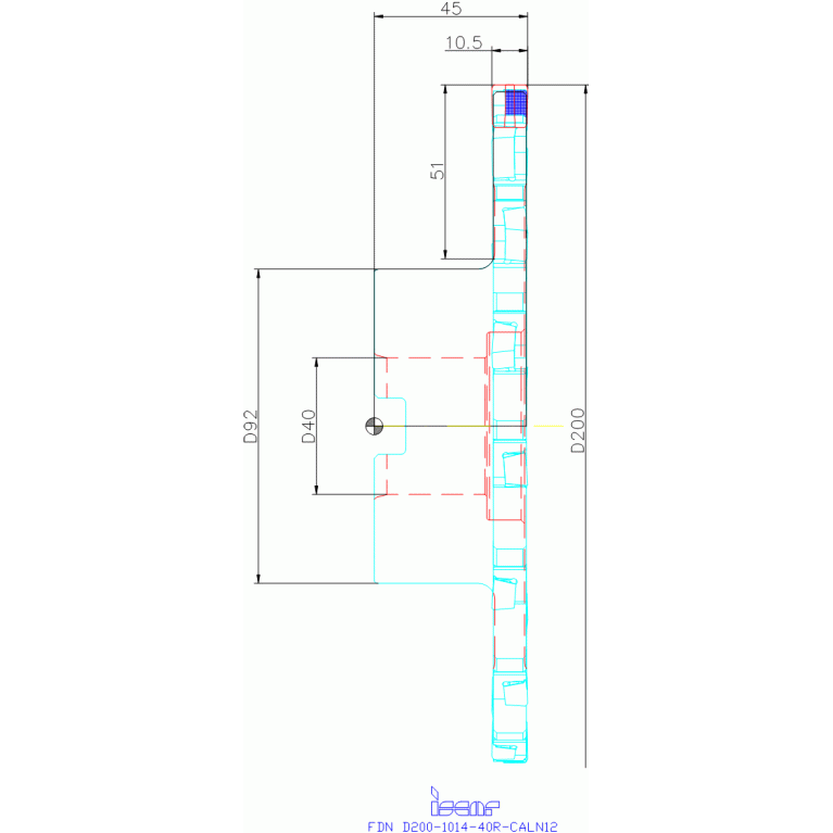 FDN D200-1014-40R-CALN12