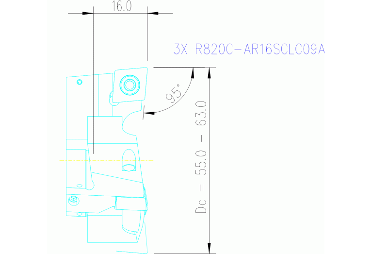 R820C-AR16SCLC09A