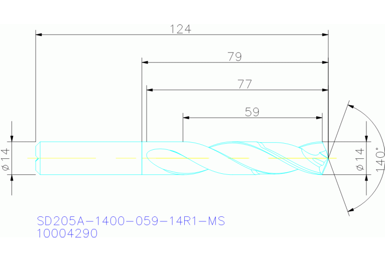 SD205A-1400-059-14R1-MS