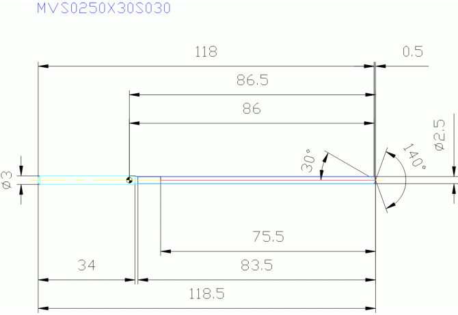 MVS0250X30S030