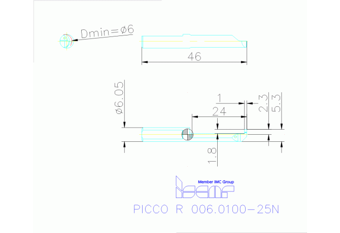 PICCO R 006.0100-25N IC908