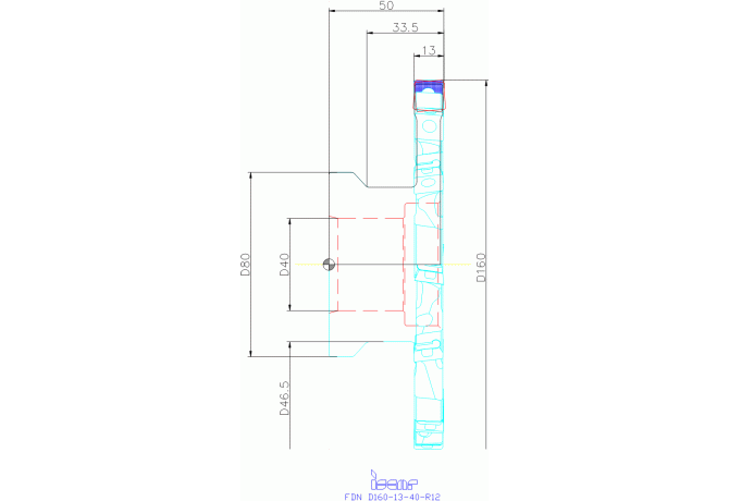 FDN D160-13-40-R12
