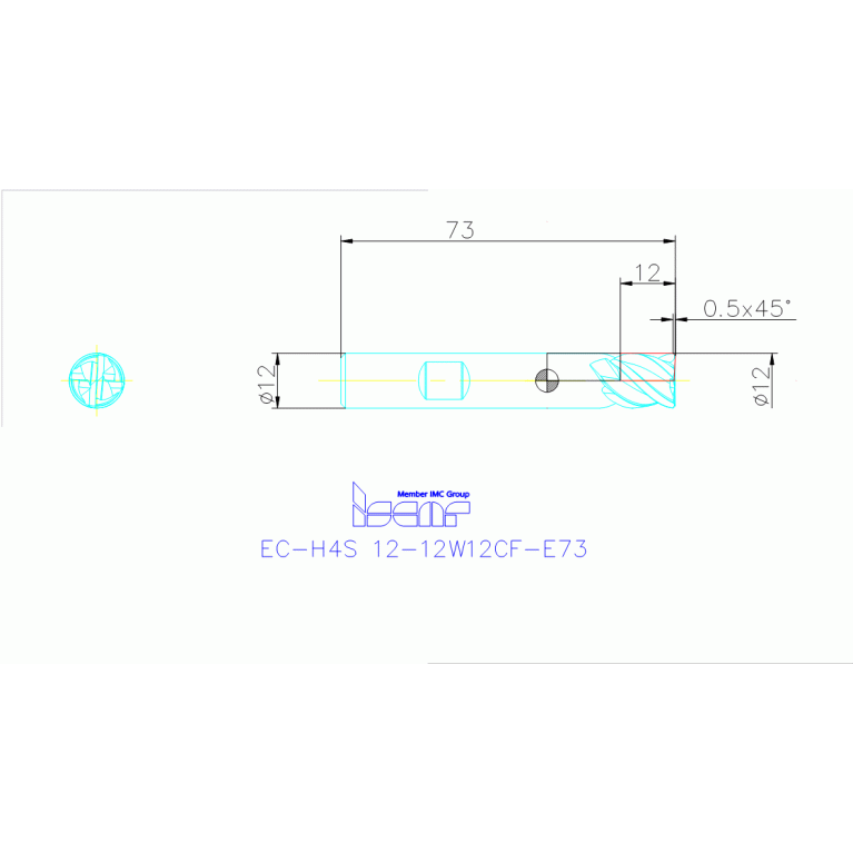 EC-H4S 12-12W12CF-E73 IC608