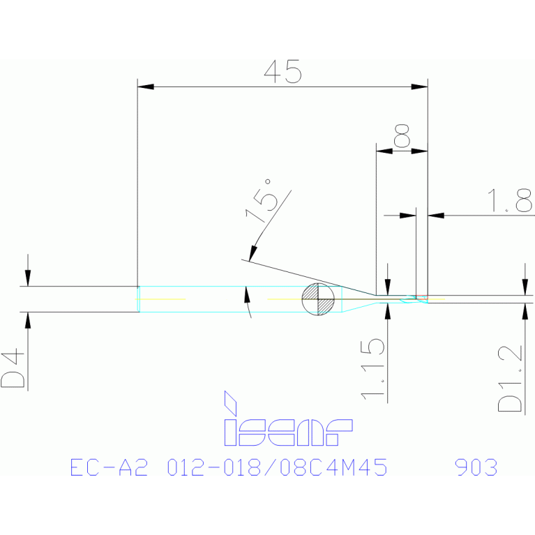 EC-A2 012-018/08C4M45 IC903