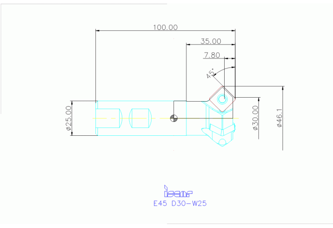 E45 D30-W25