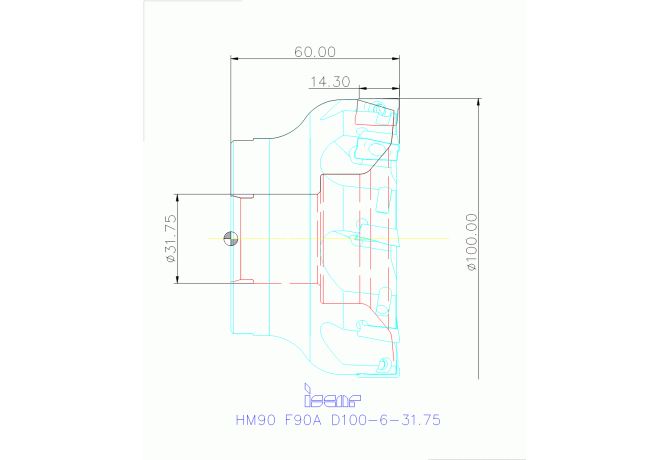 HM90 F90A D100-6-31.75