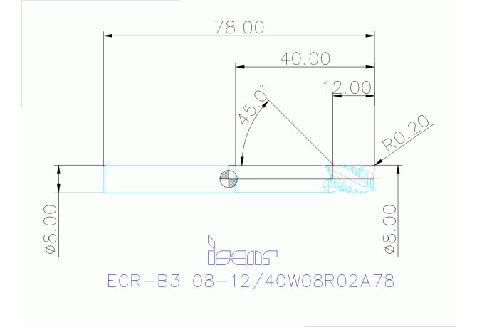 ECR-B3 08-12/40W08R02A78 IC08