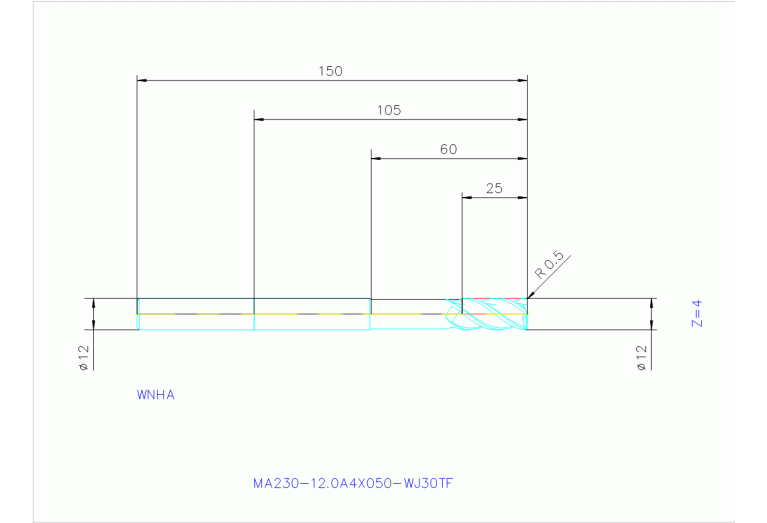 MA230-12.0A4X050-WJ30TF