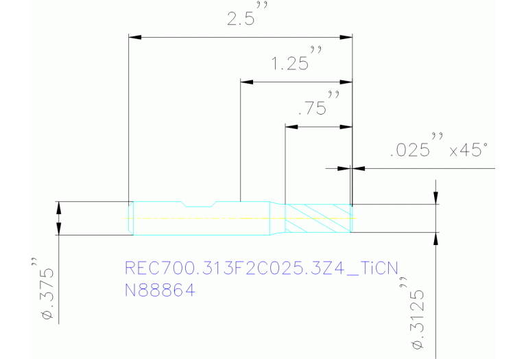 REC700.313F2C025.3Z4 TICN