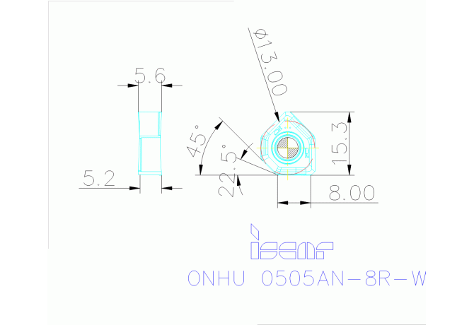 ONHU 0505AN-8R-W IC810