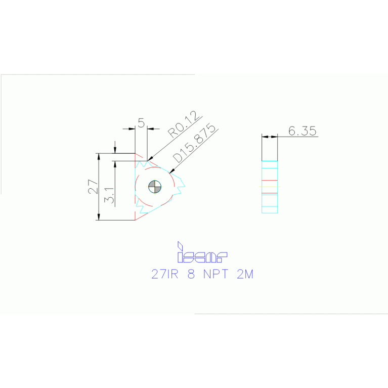 27IR 8 NPT 2M IC908
