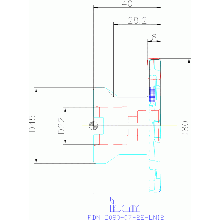 FDN D080-07-22-LN12