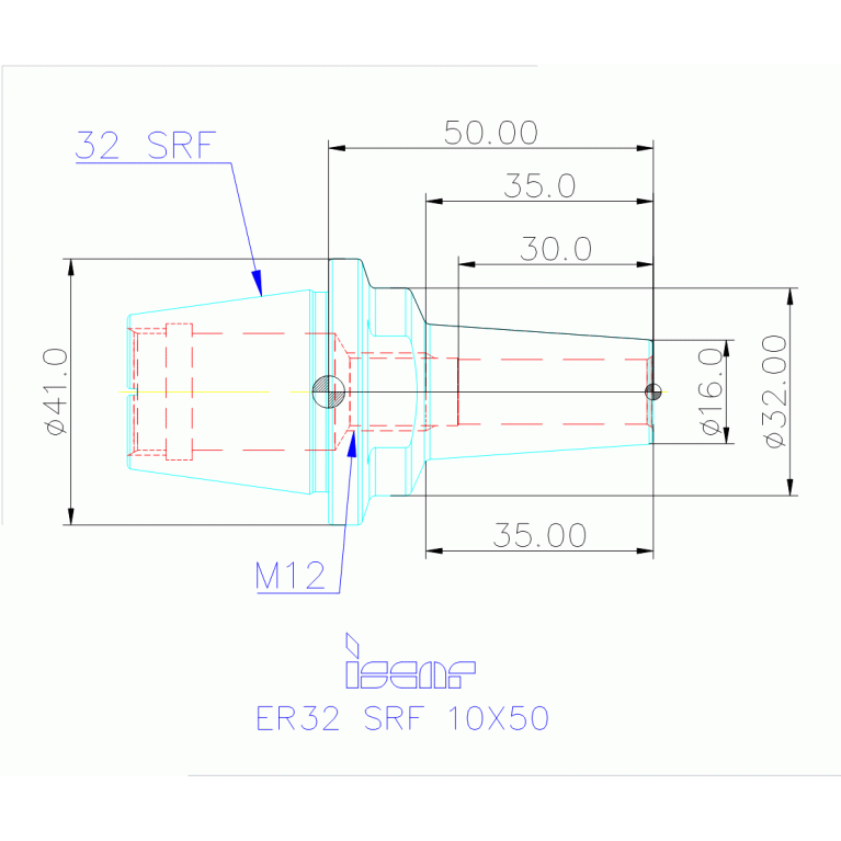 ER32 SRF 10X50