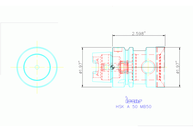 HSK A50 MB50