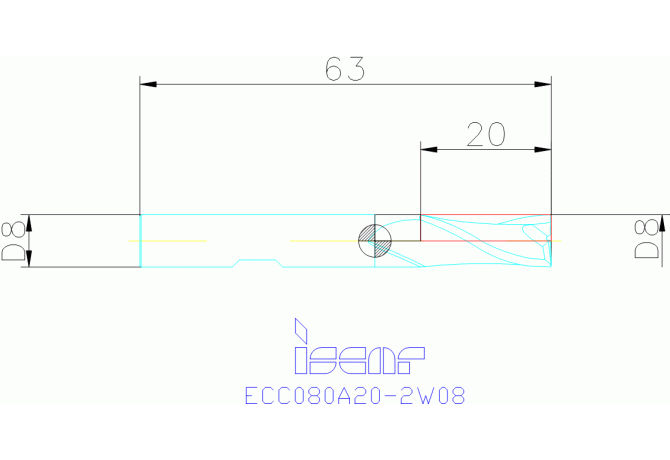 ECC080A20-2W08 IC300