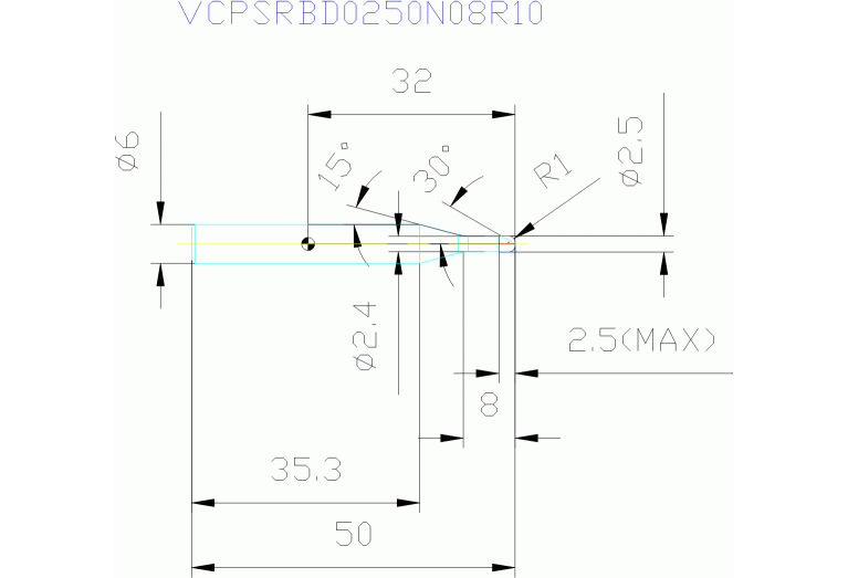 VCPSRBD0250N08R10