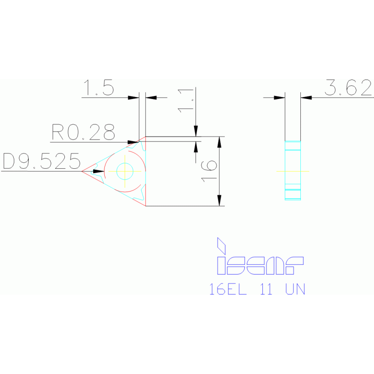 16EL 11 UN IC908