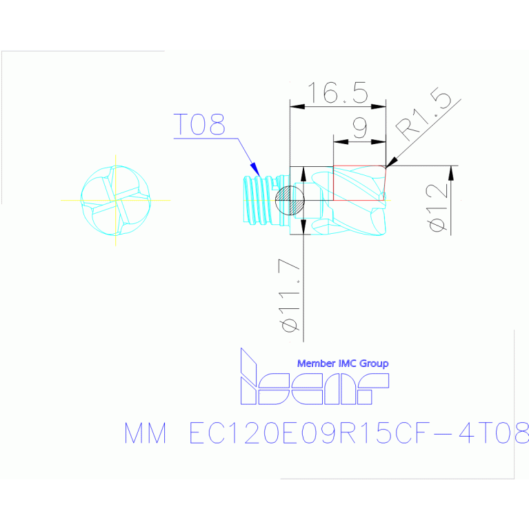 MM EC120E09R15CF-4T08 IC908