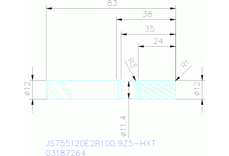 JS755120E2R100.9Z5-HXT