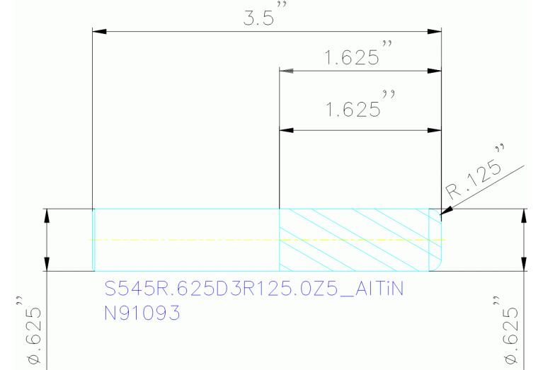 S545R.625D3R125.0Z5 ALTIN