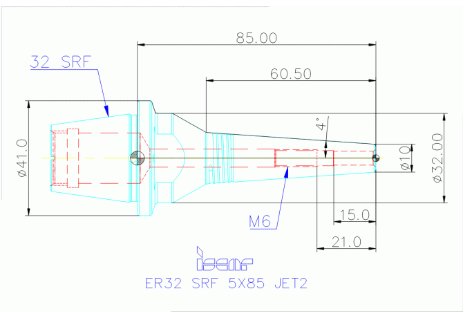 ER32 SRF 5X85 JET2