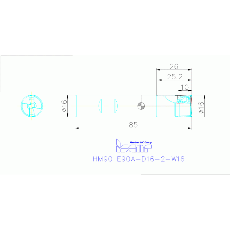 HM90 E90A-D16-2-W16
