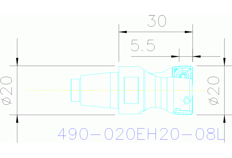490-020EH20-08L