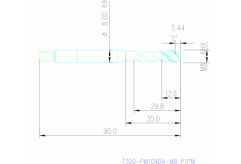 T300-PM104DA-M8 P1PM