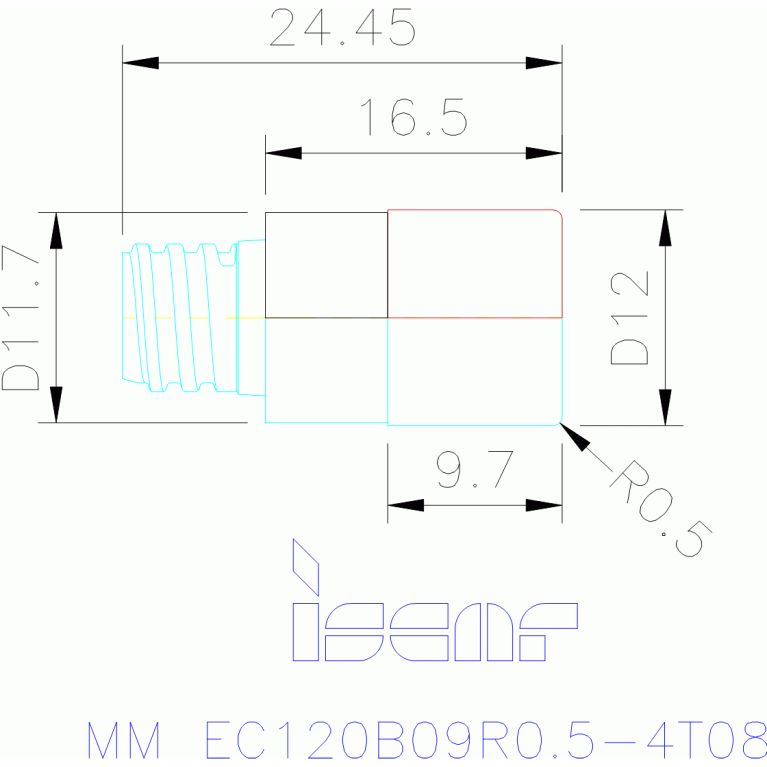 MM EC120B09R0.5-4T08 IC908