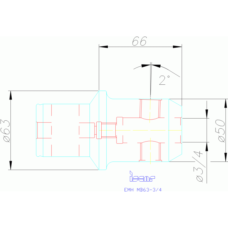 EMH MB63-3/4