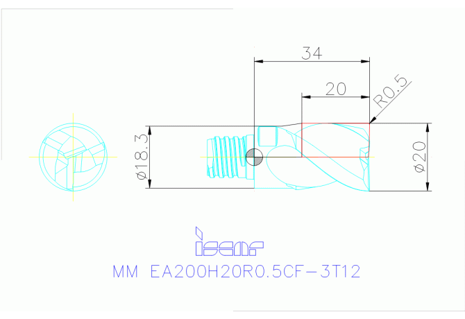 MM EA200H20R0.5CF-3T12 IC08