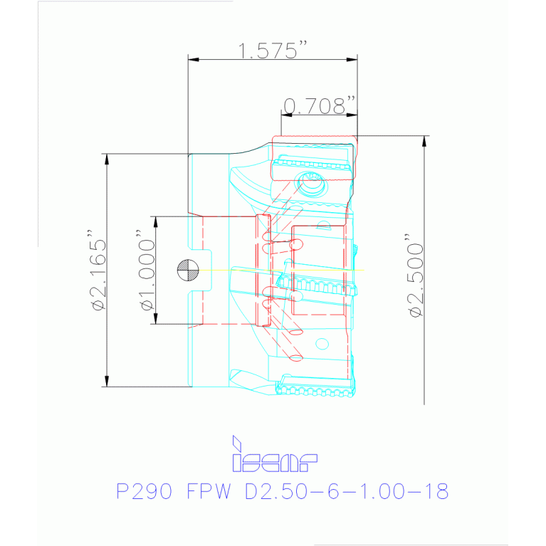 P290 FPW D2.50-6-1.00-18