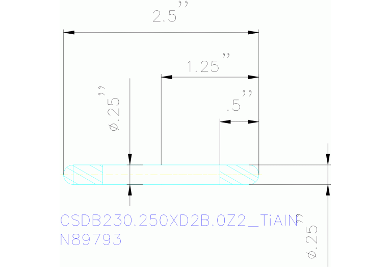 CSDB230.250XD2B.0Z2 TIALN