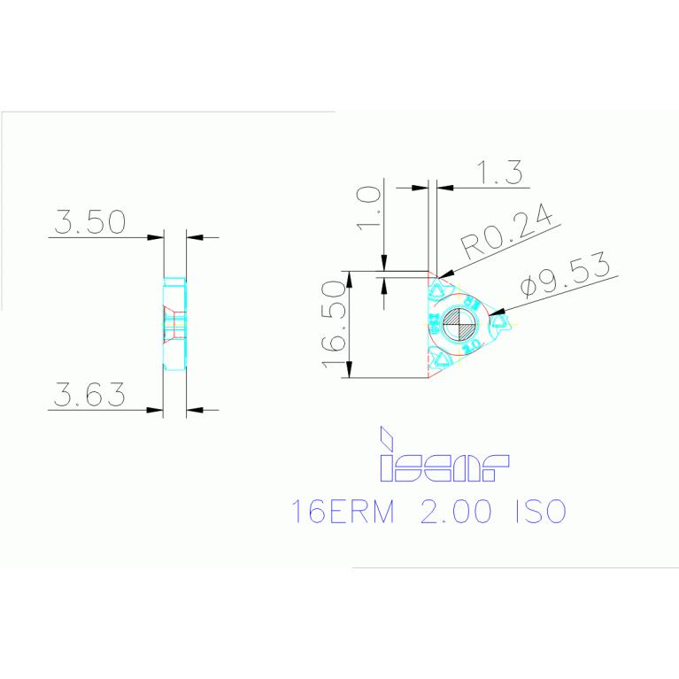 16ERM 2.00 ISO IC250