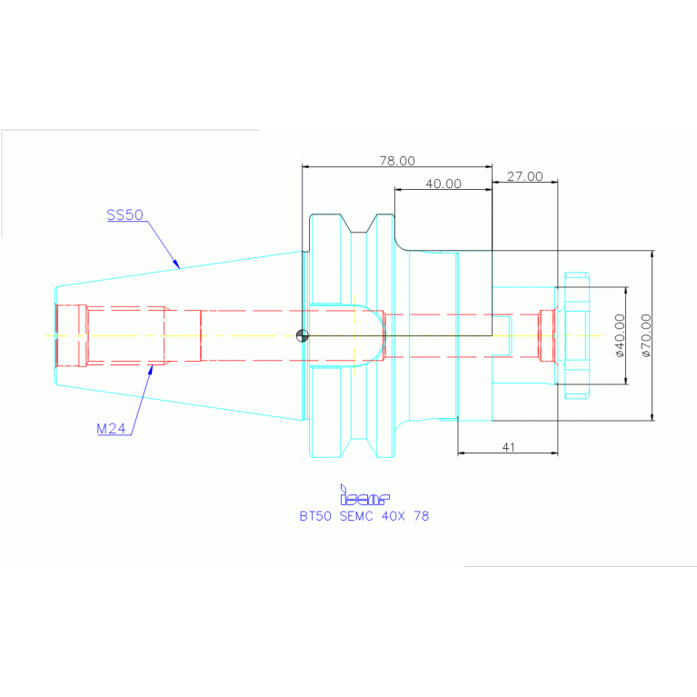 BT50 SEMC 40X78