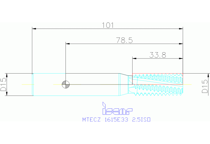 MTECZ 1615E33 2.5ISO IC908