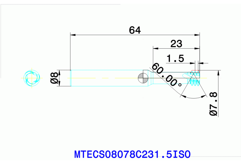 MTECS 08078C23 1.5ISO IN2005