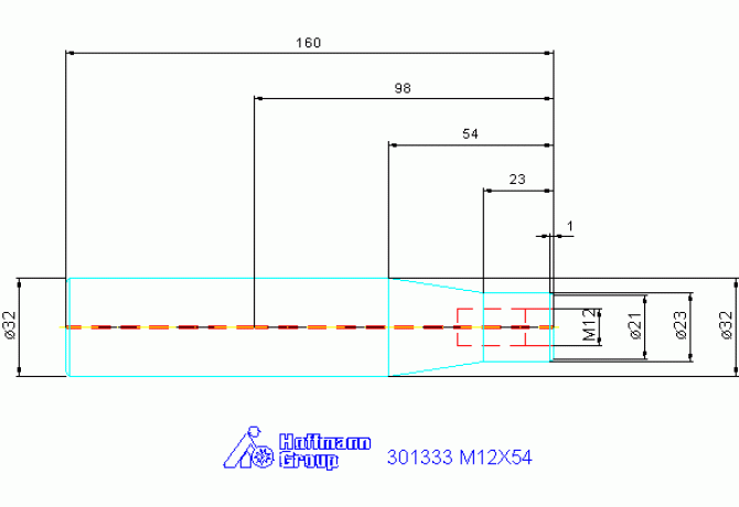 301333 M12X54