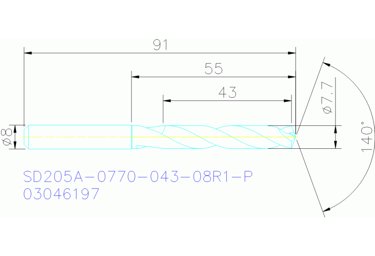 SD205A-0770-043-08R1-P