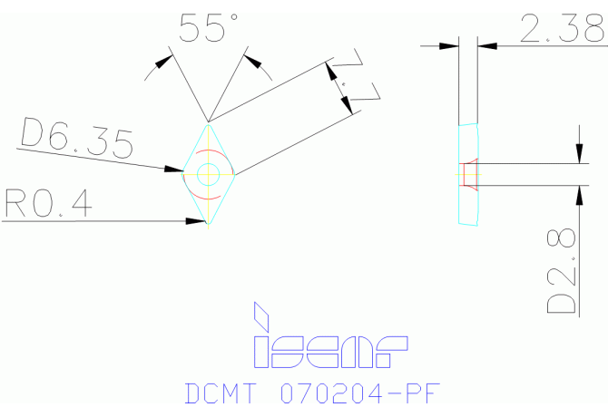 DCMT 070204-PF IC3028