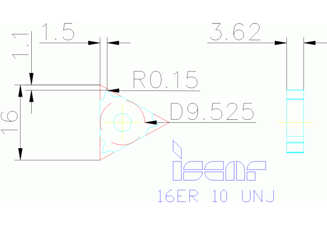 16ER 10 UNJ IC908