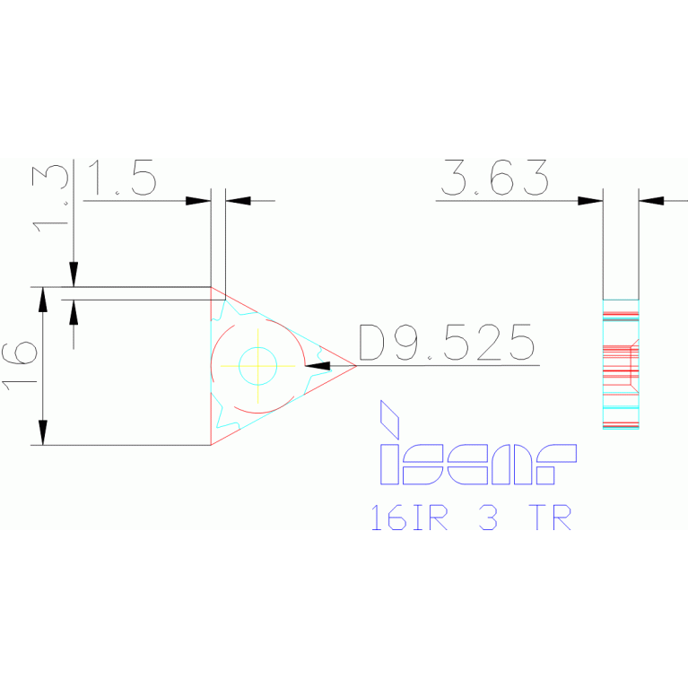 16IR 3 TR IC50M