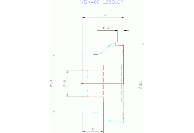 VOX400-125B16R