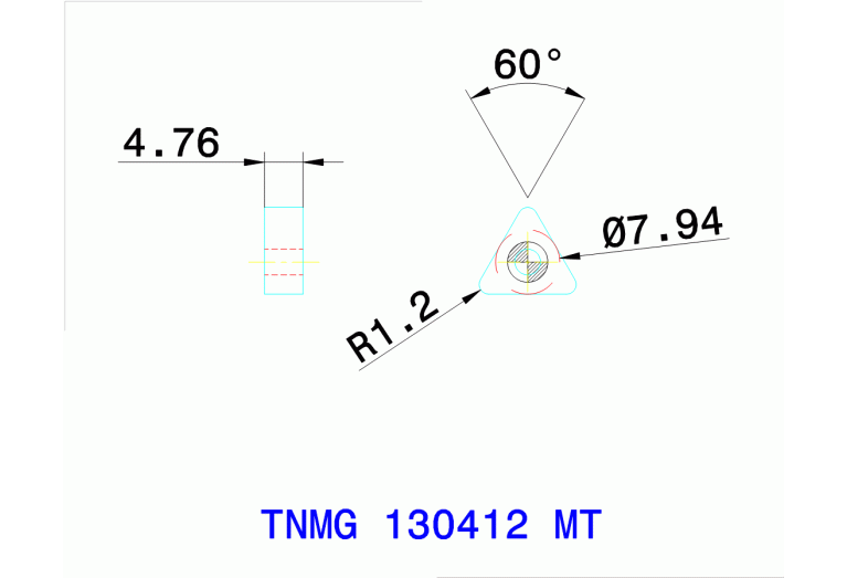 TNMG 130412 MT TT8115
