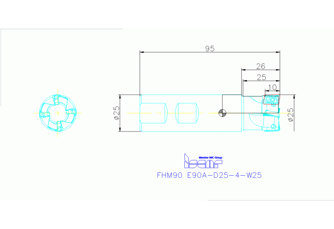 FHM90 E90A-D25-4-W25