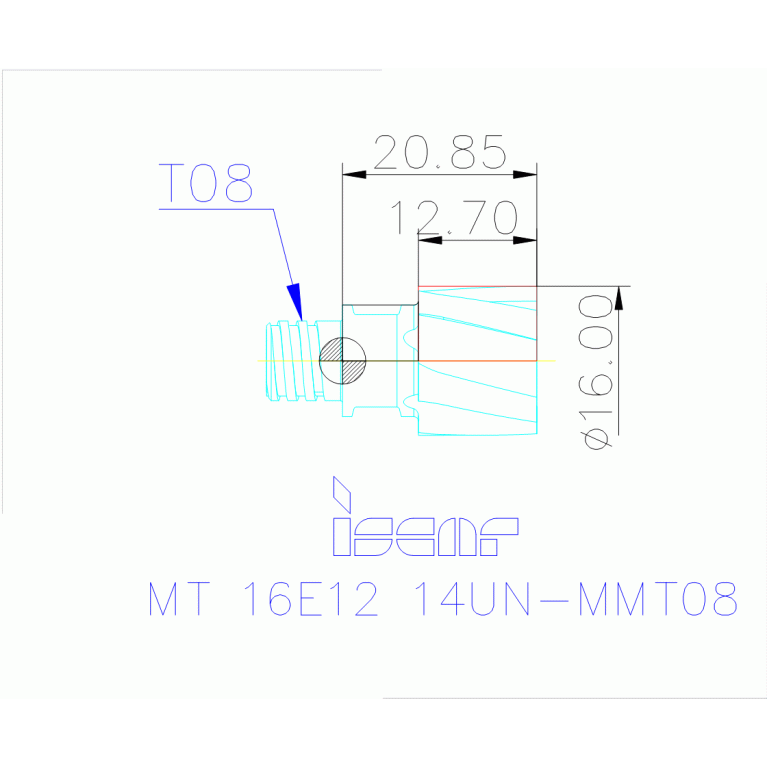 MT 16E12 14UN-MMT08 IC908