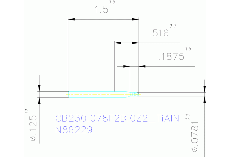 CB230.078F2B.0Z2 TIALN