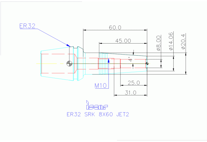 ER32 SRK 8X60 JET2